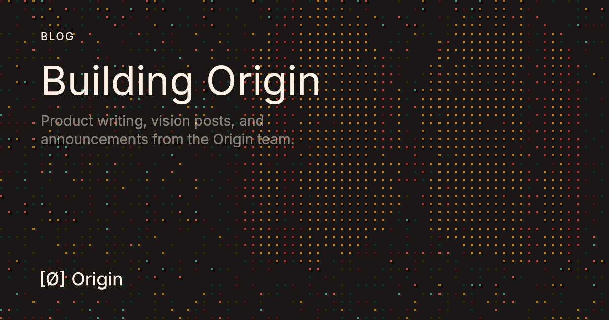 Blog | Origin Technology